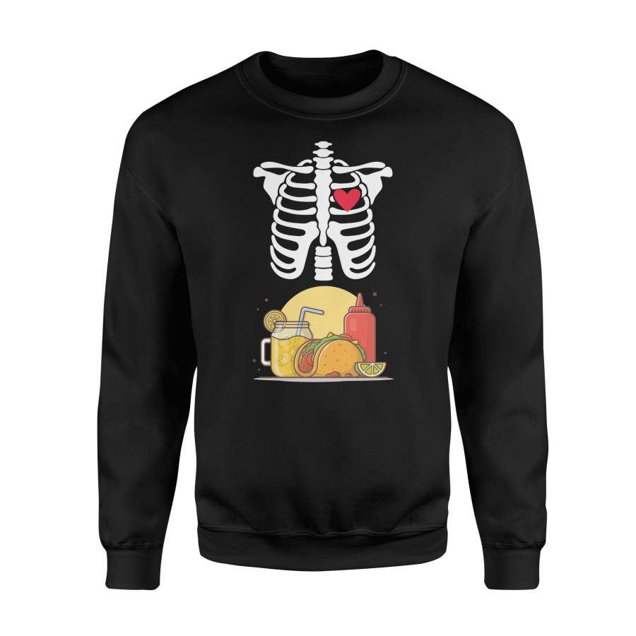 Foods Maternity Halloween Sweatshirt