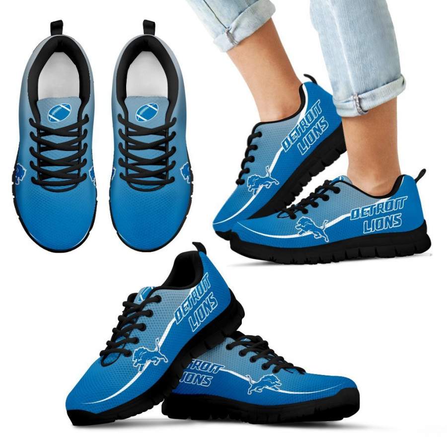 Colorful Detroit Lions Passion Sneakers