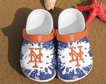 New York Mets Crocband Clog Clog Comfortable For Mens And Womens Classic Clog Water Shoes New York Mets Crocs