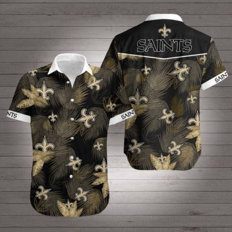 New Orleans Saints 3 Hawaii 3D Shirt