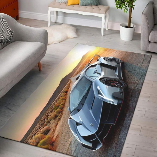 Lamborghini Veneno Super Cars FN200229 Area Rug – Floor Decor The US Decor