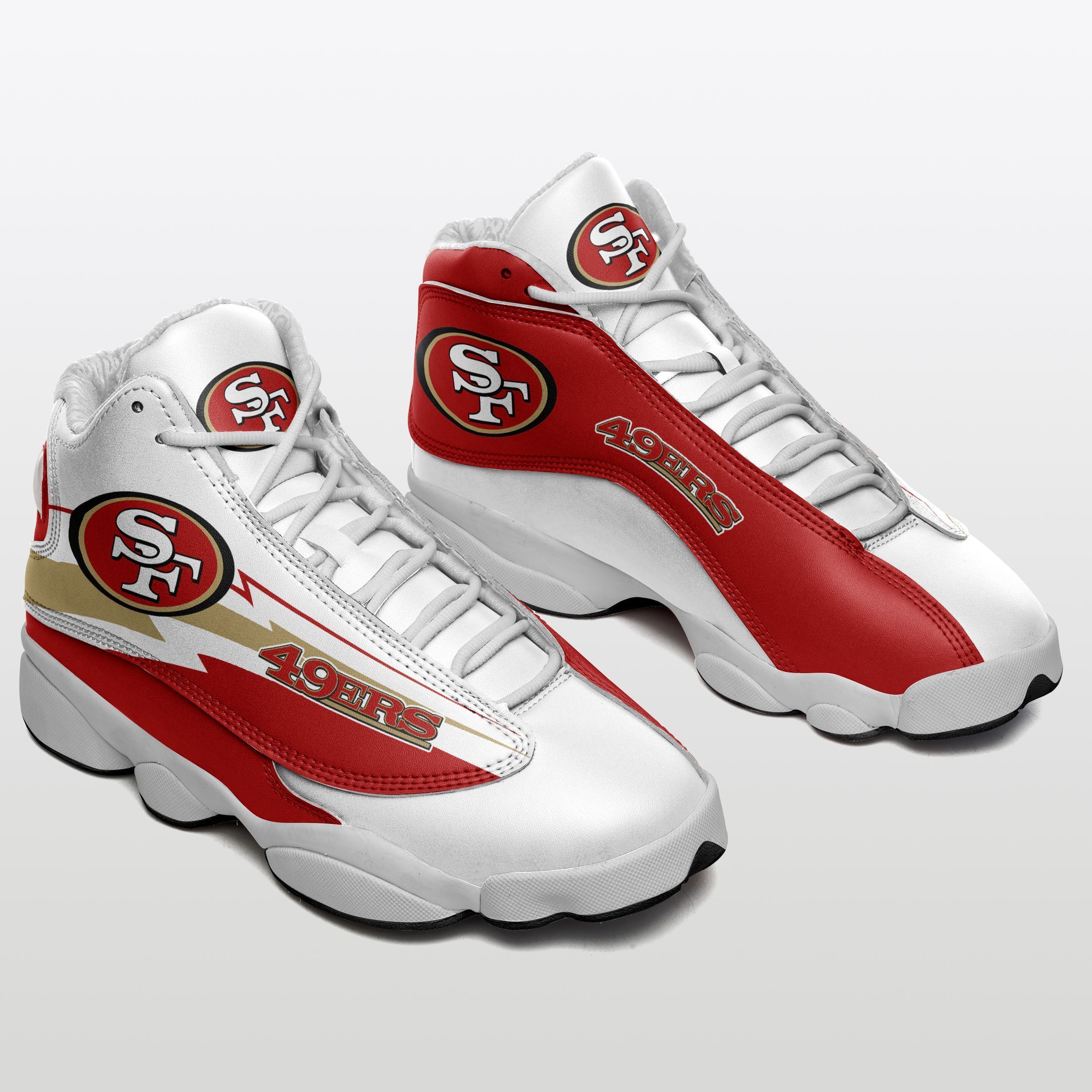 San Francisco 49ers Air JD13 Sneakers 548