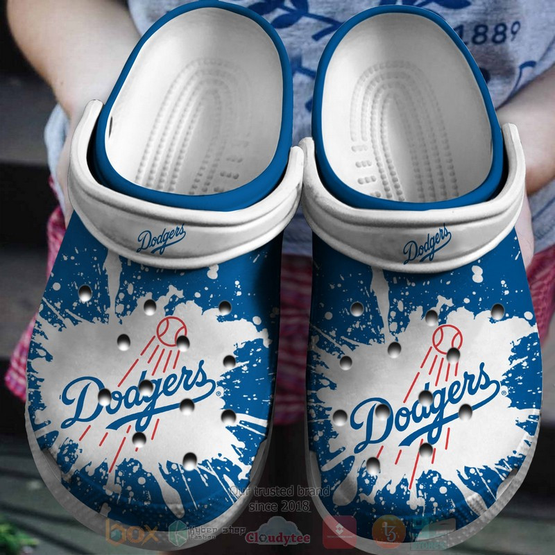 Los Angeles Dodgers Crocs Crocband Shoes