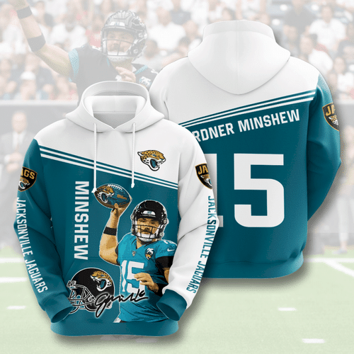 Gardner Minshew Jacksonville Jaguars 11 Unisex 3D Hoodie Gift For Fans