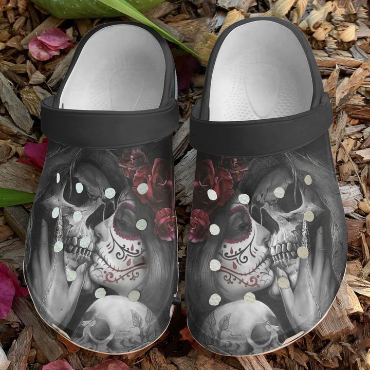 Skull Dead Kiss Sku 2191 Crocs Crocb …