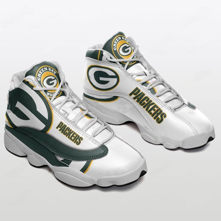 green bay packers football air jordan 13 shoes jd13 sneakers personalized shoes design