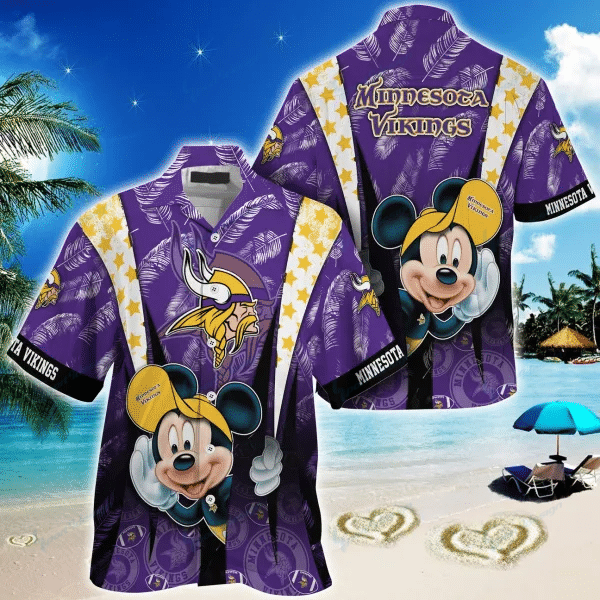 Minnesota Vikings Hawaiian Shirt Bg409