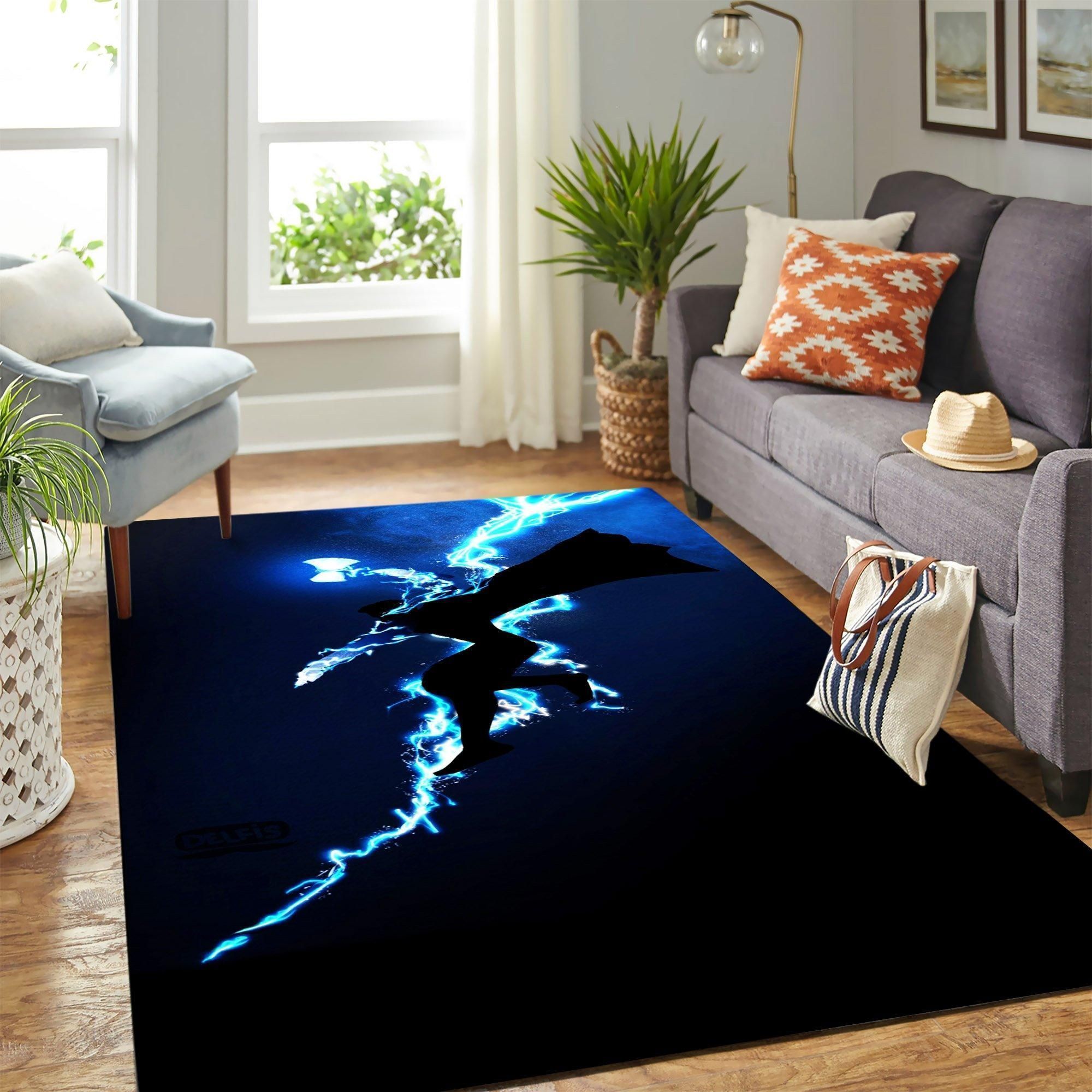 Thor God Of Thunder Area Rug Geeky Carpet – home decor – Bedroom Living Room decor