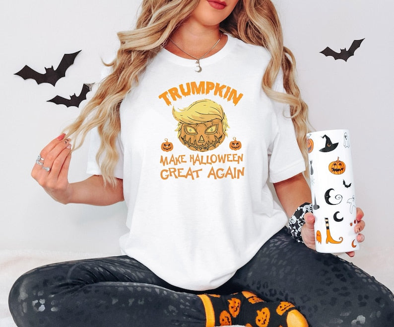 Trumpkin Shirt, Halloween Pumpkin Shirt, Pumpkin Patch Shirt, Retro Fall Shirt, Funny Halloween, Cute Halloween Shirt