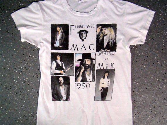 Fleetwood Mac Behind The Mask Tour Shirt1990 Please Read Description Shirt