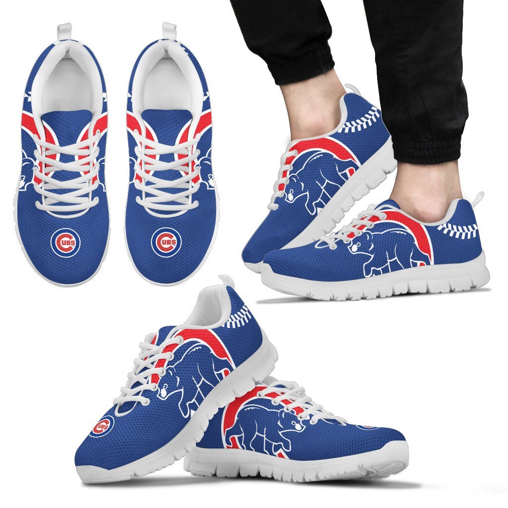 Chicago Cubs Running Shoes Sneakers