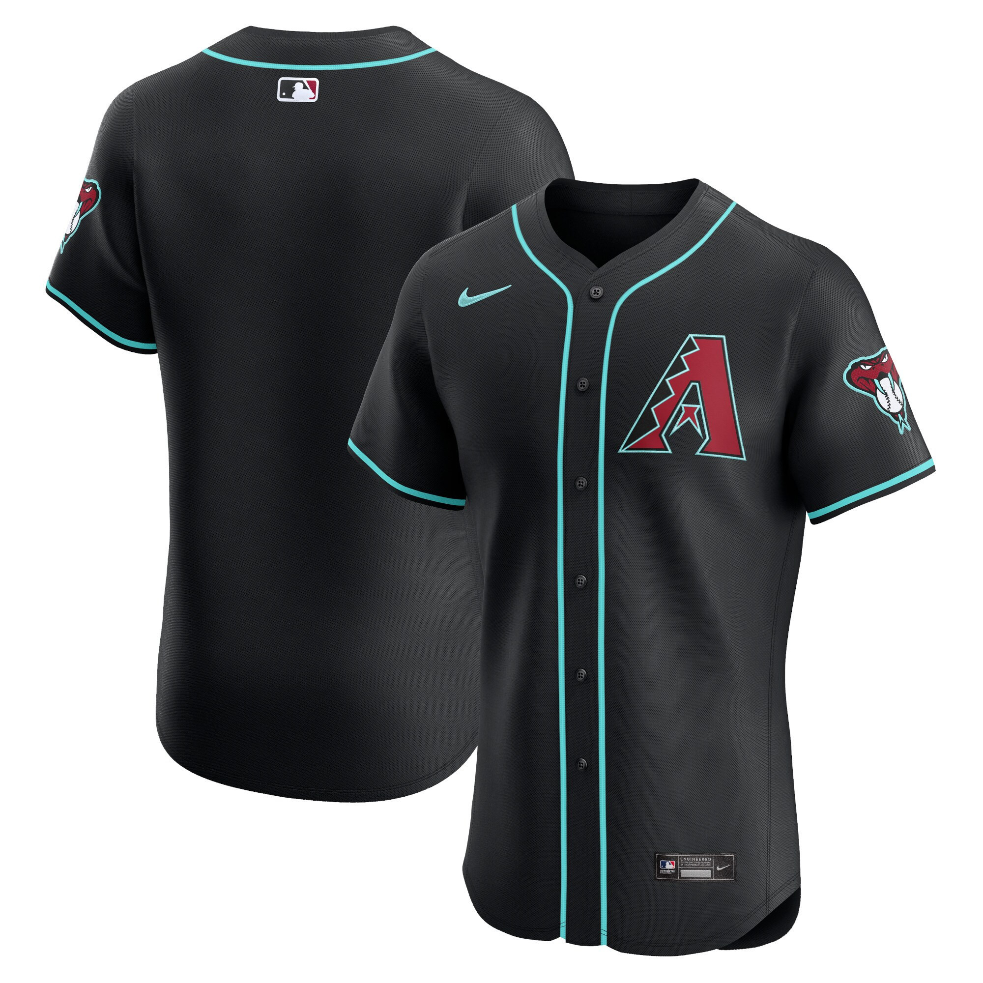 Arizona Diamondbacks Black 2024 Alternate Jersey – All Stitched