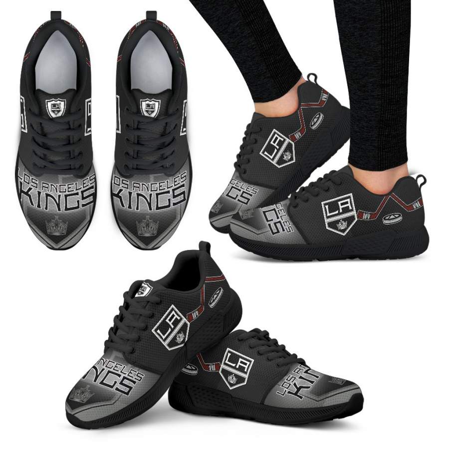 Awesome Los Angeles Kings Running Sneakers For Hockey Fan