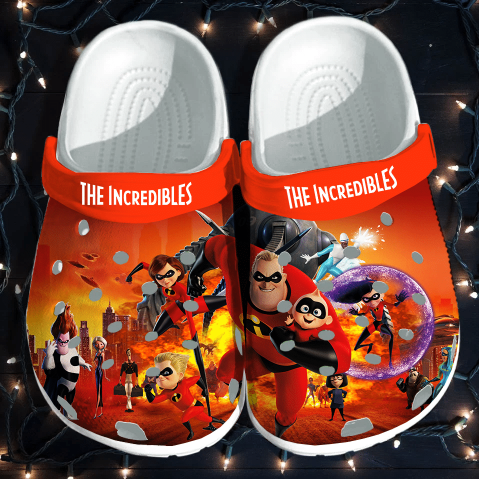 The Incredibles Gift For Fan Classic Water Rubber 3D Crocband Clog