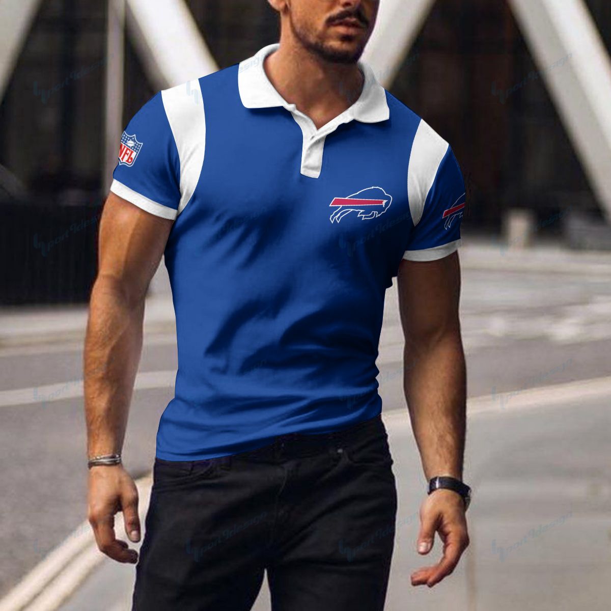 Buffalo Bills Polo T-shirt 028