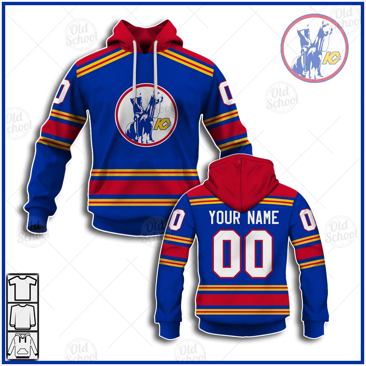 Personalized Kansas City Scouts New Jersey Devils Vintage Jersey Personalize Hoodie