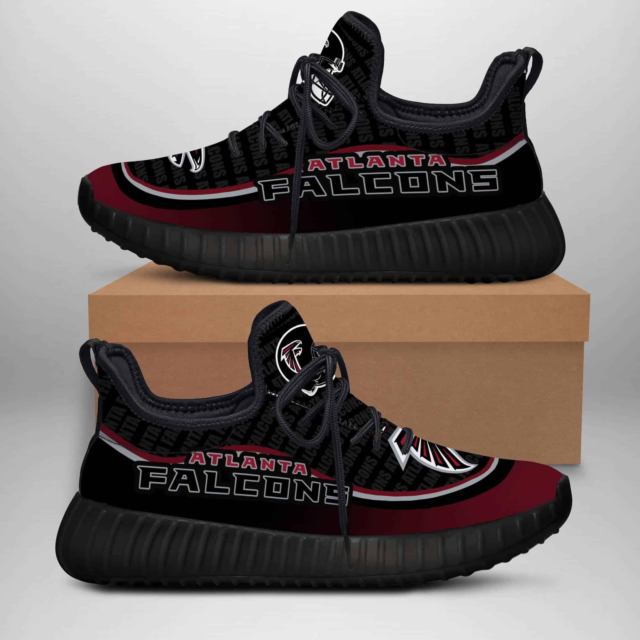 Atlanta Falcons Custom New Yeezy Sneaker