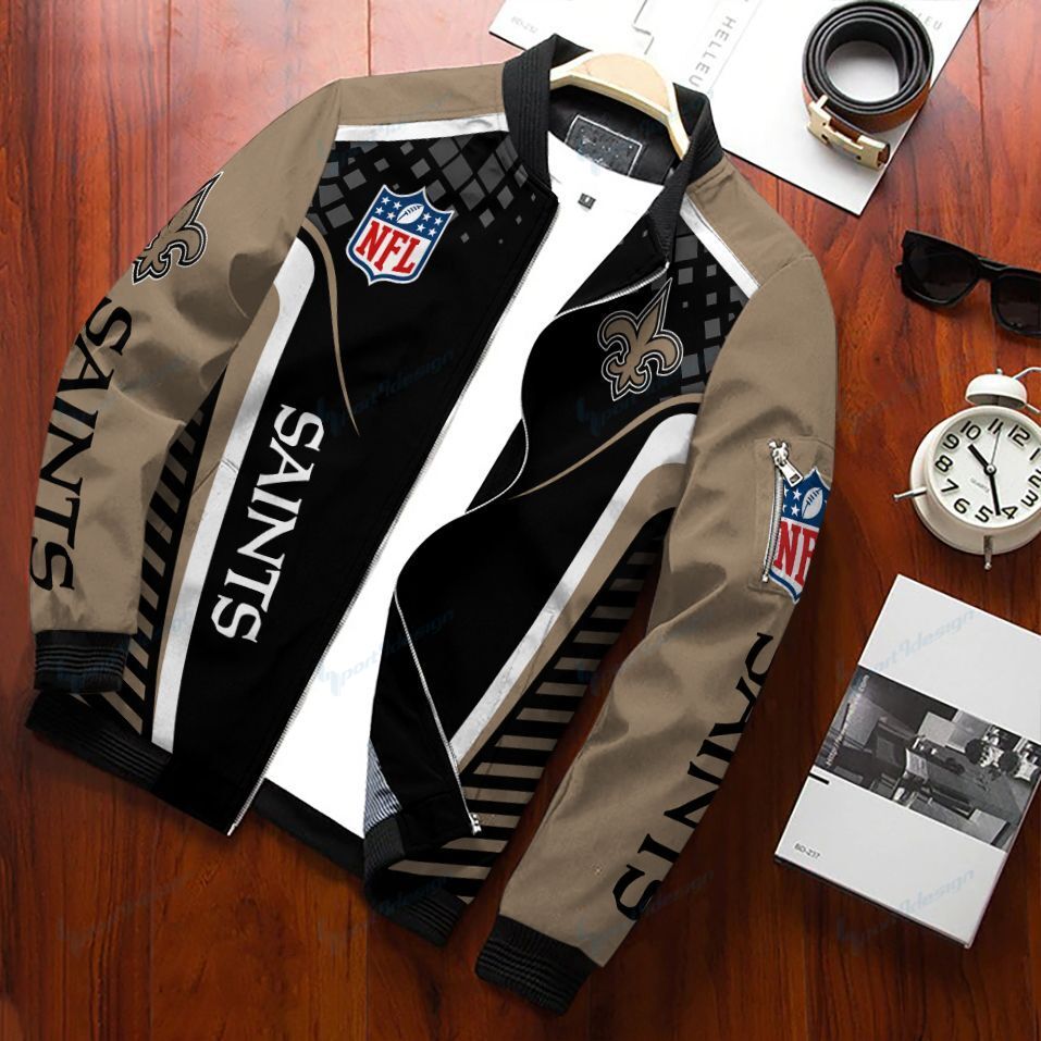 New Orleans Saints Bomber Jacket 333