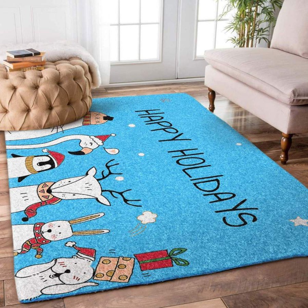 Christmas Animals Rug RCDD81F26596