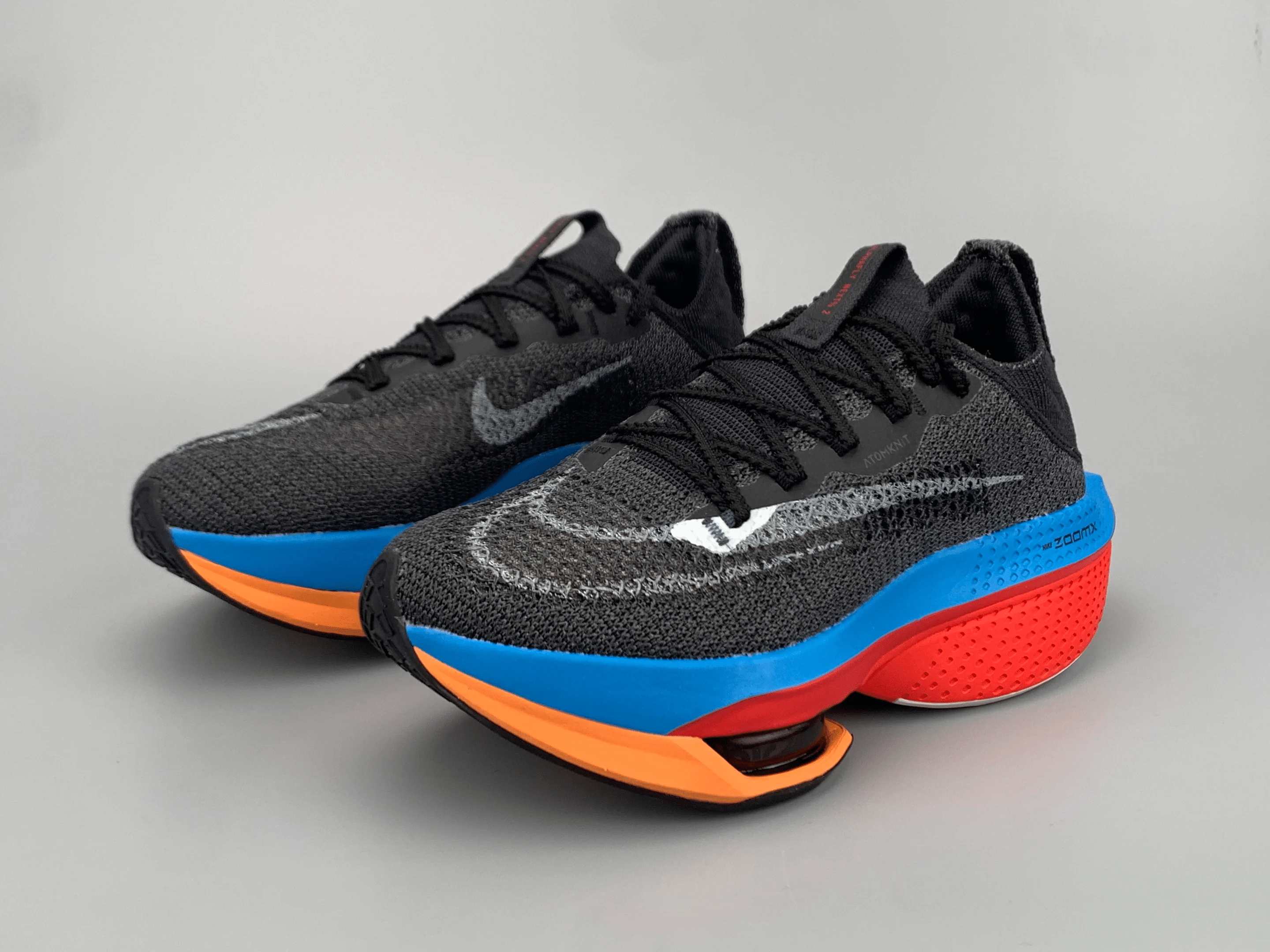 Nike Air Zoom Alphafly NEXT 2 Proto BlueBlack Red And Orange Shoes Sneakers SNK185123885