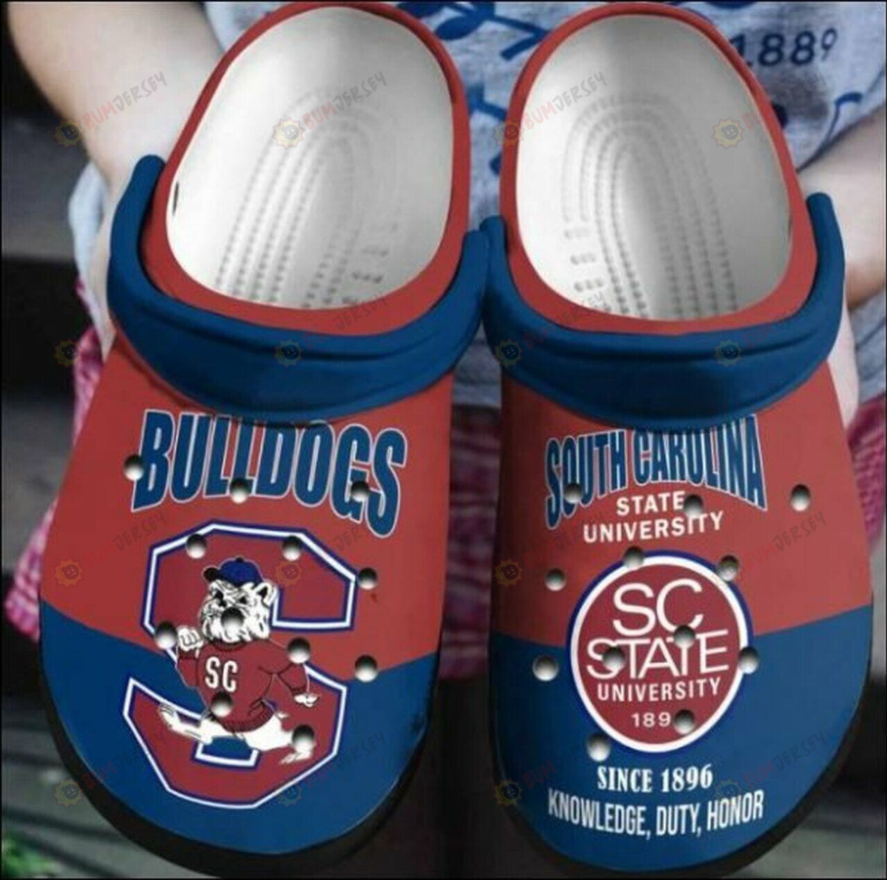 South Carolina State Bulldogs Crocss Crocband Clog Comfortable Water Shoes – Aop Clog
