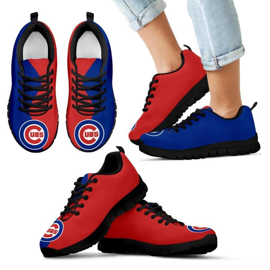 Two Colors Trending Lovely Chicago Cubs Sneakers