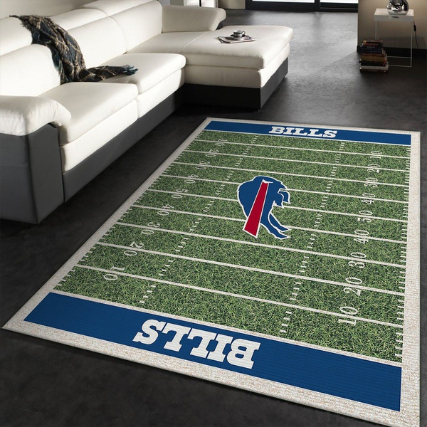 Buffalo Bills rug Football rug Floor Decor BB05 The US Decor