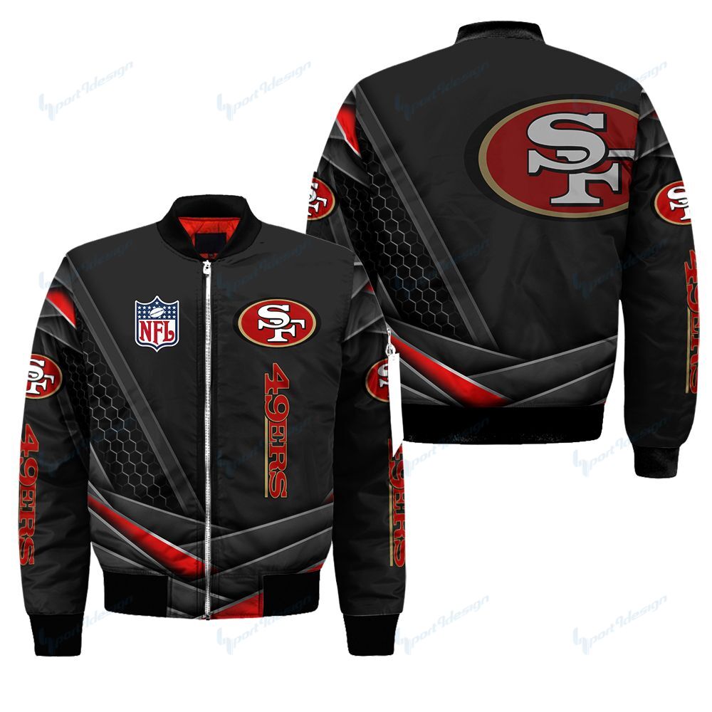 San Francisco 49ers Bomber Jacket 06