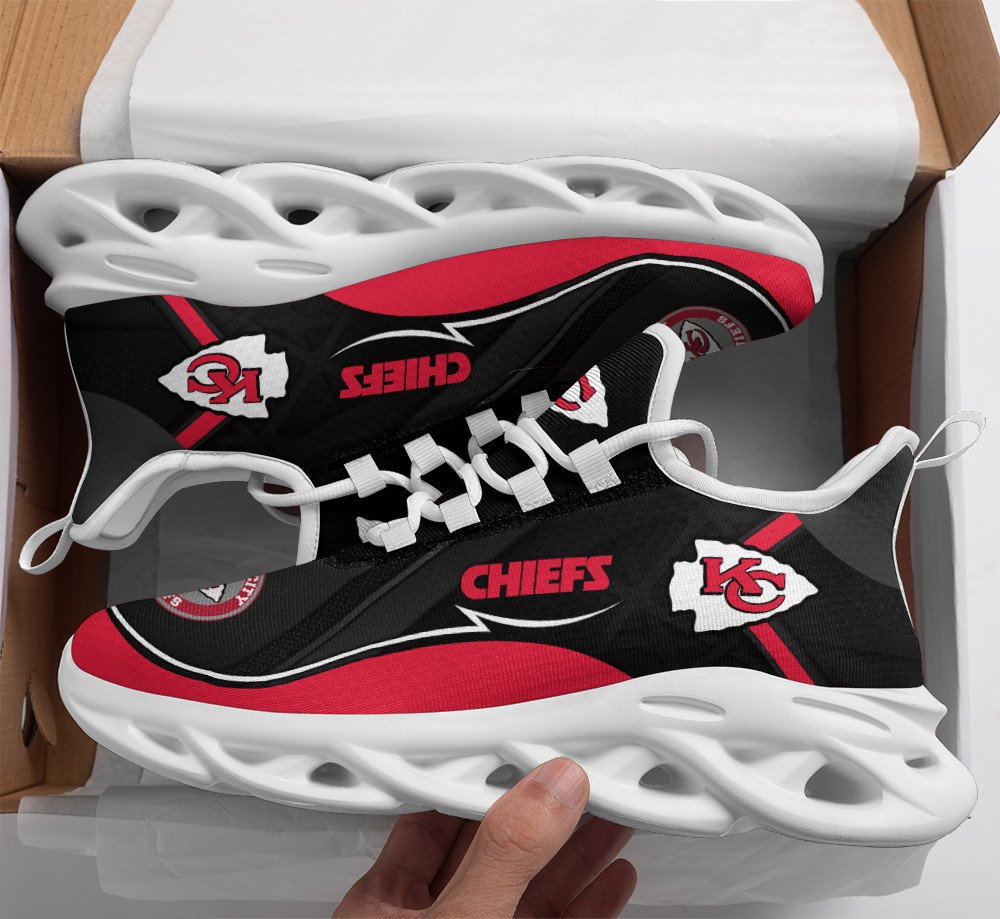 Kansas City Chiefs Yezy Running Sneakers Art 161