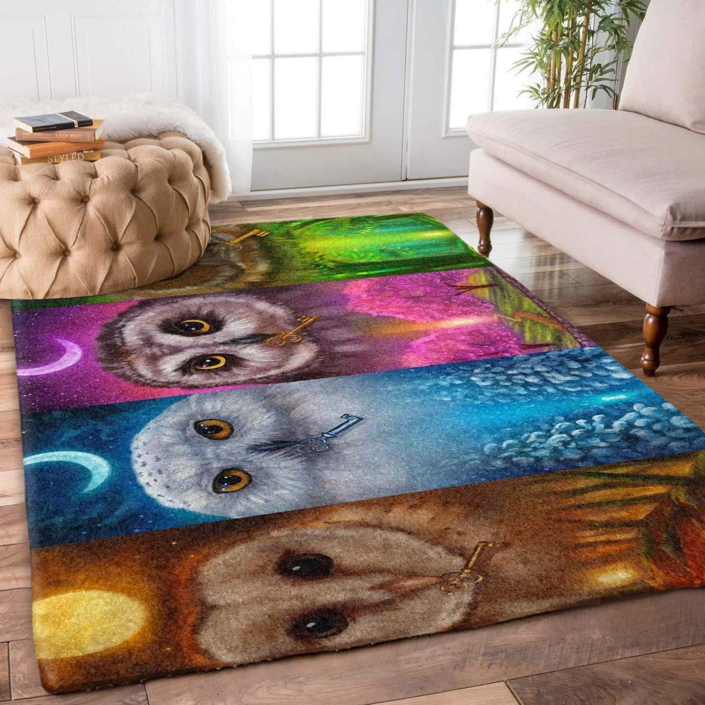 Four Season Owls Rug RCDD81F37474