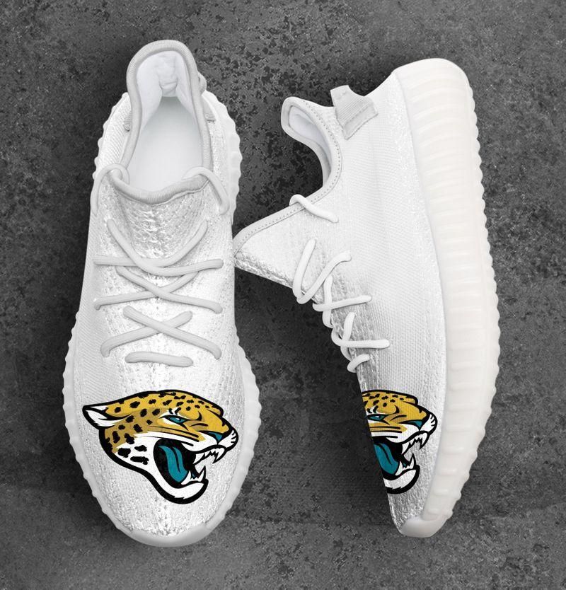 Jacksonville Jaguars Custom Yeezy Sport Teams Yeezy Boost 350 V2 Top Trending Custom Shoes Gift 4