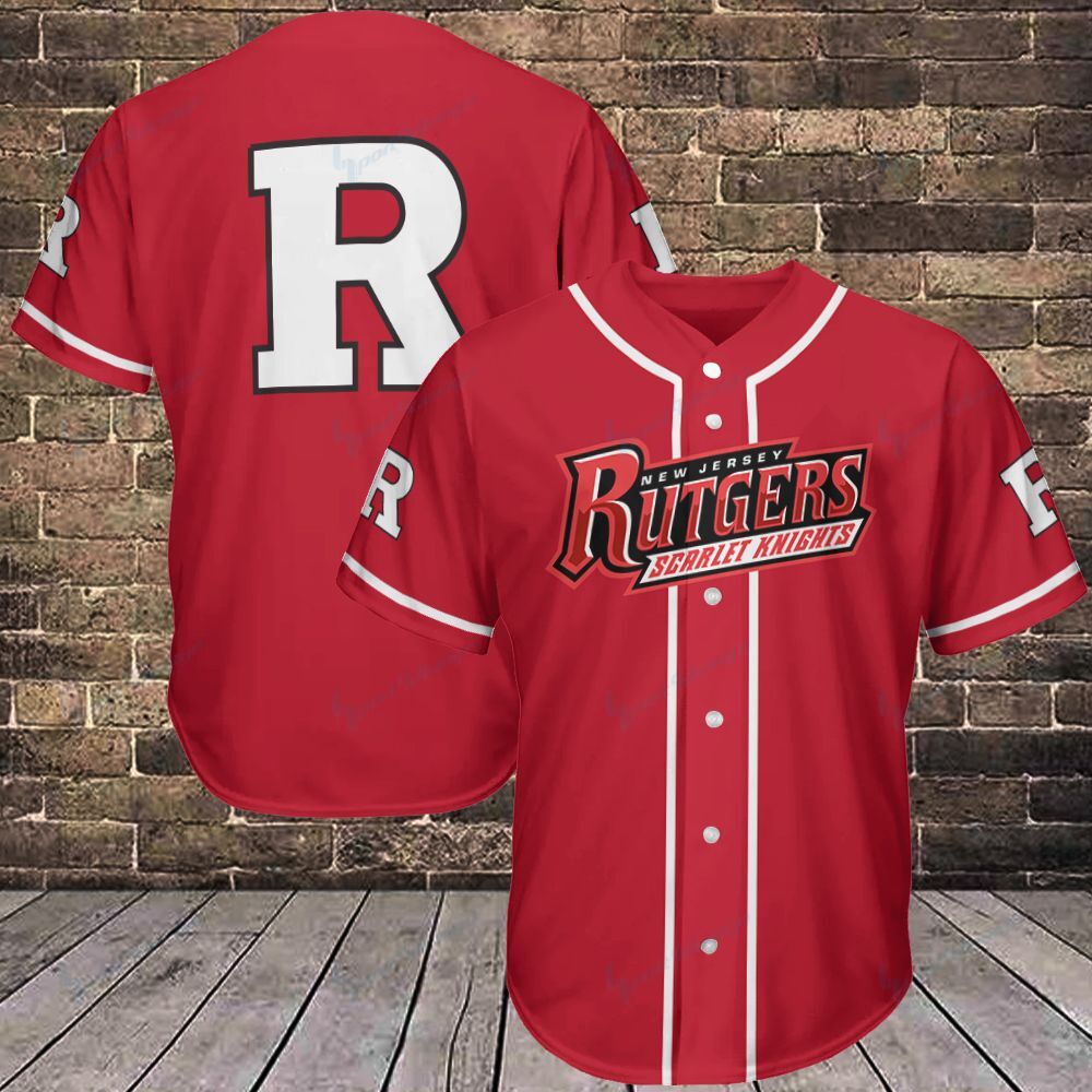 Rutgers Scarlet Knights Baseball Jersey 260