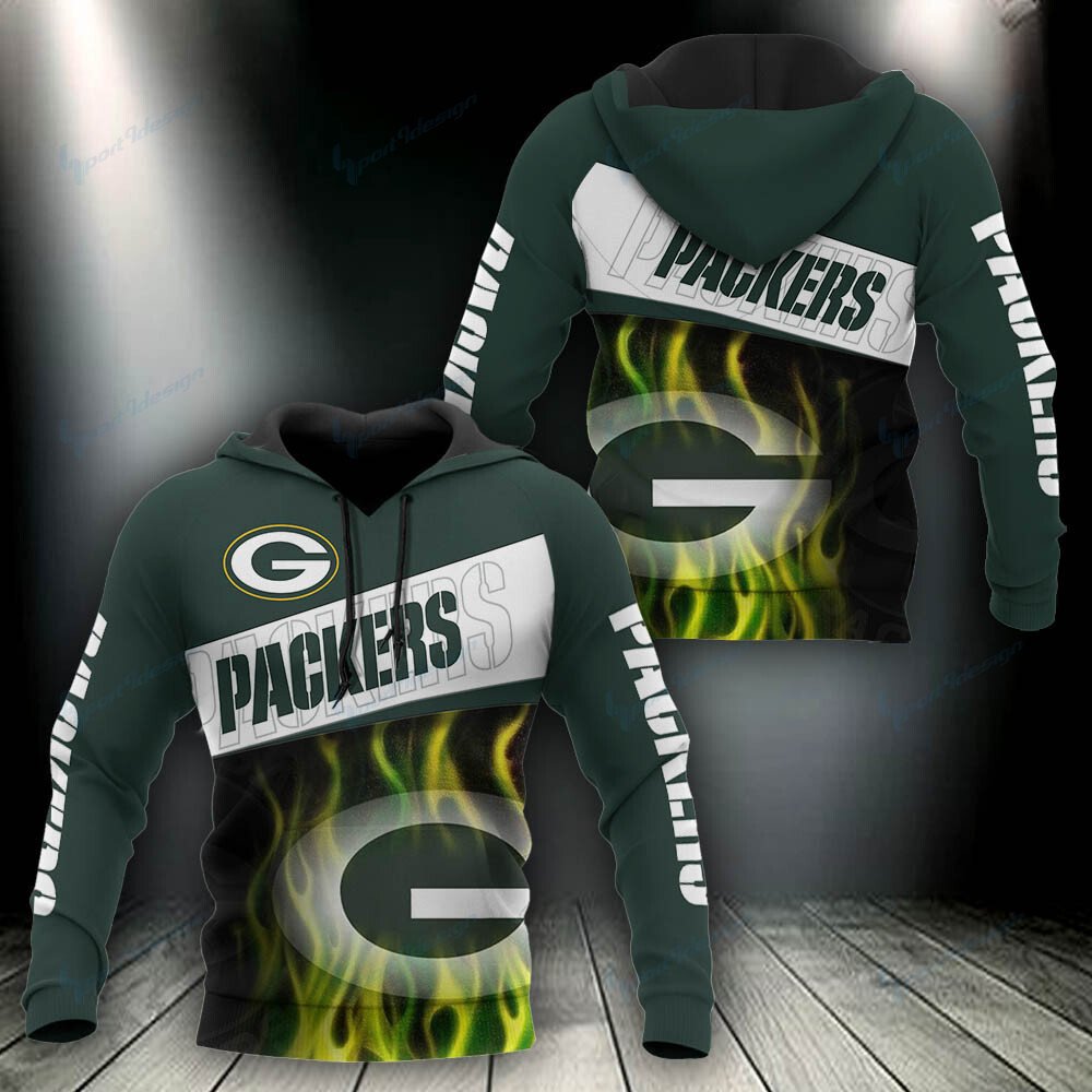 Green Bay Packers Hoodie Bg409 Alvaig Store