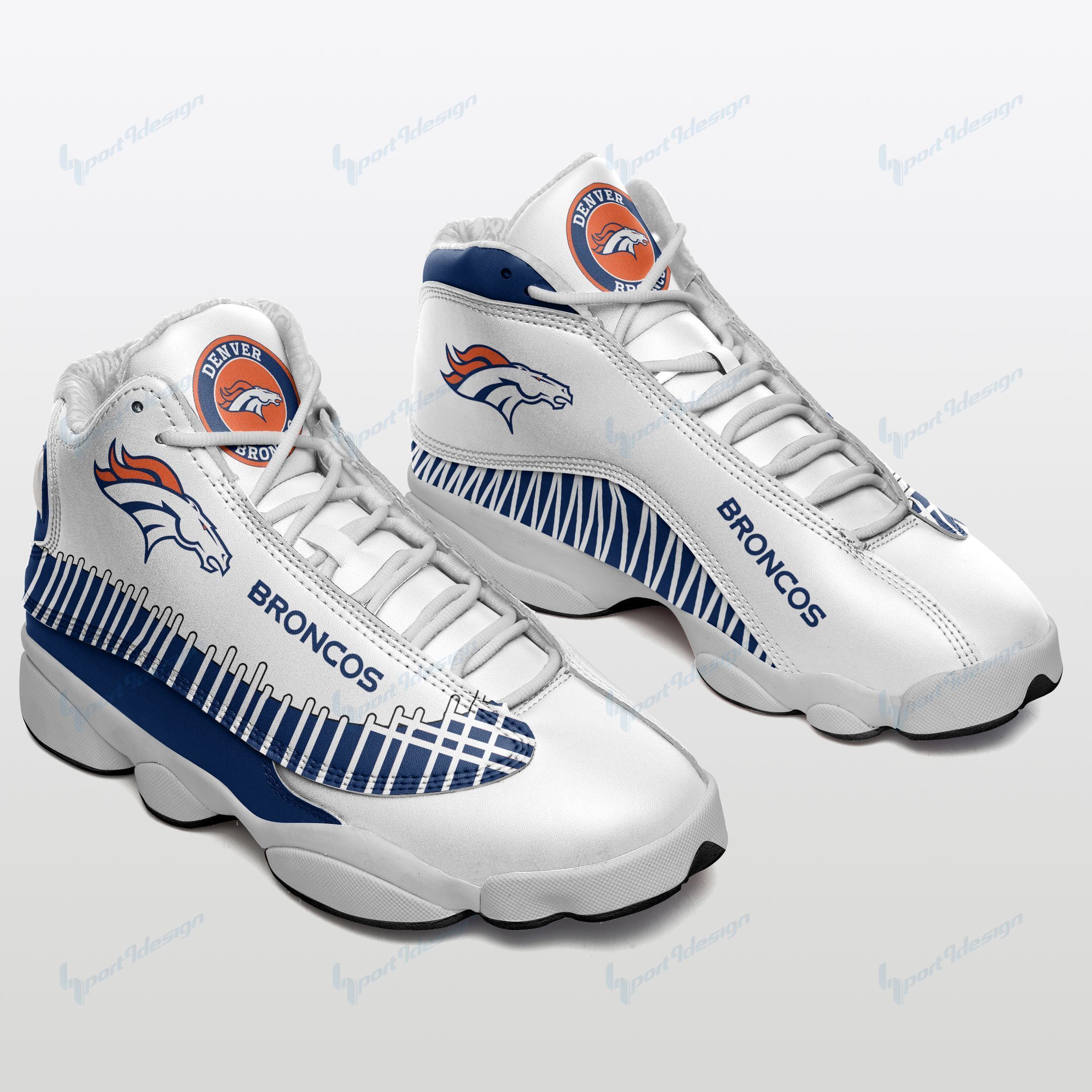 Denver Broncos Air JD13 Sneakers 480