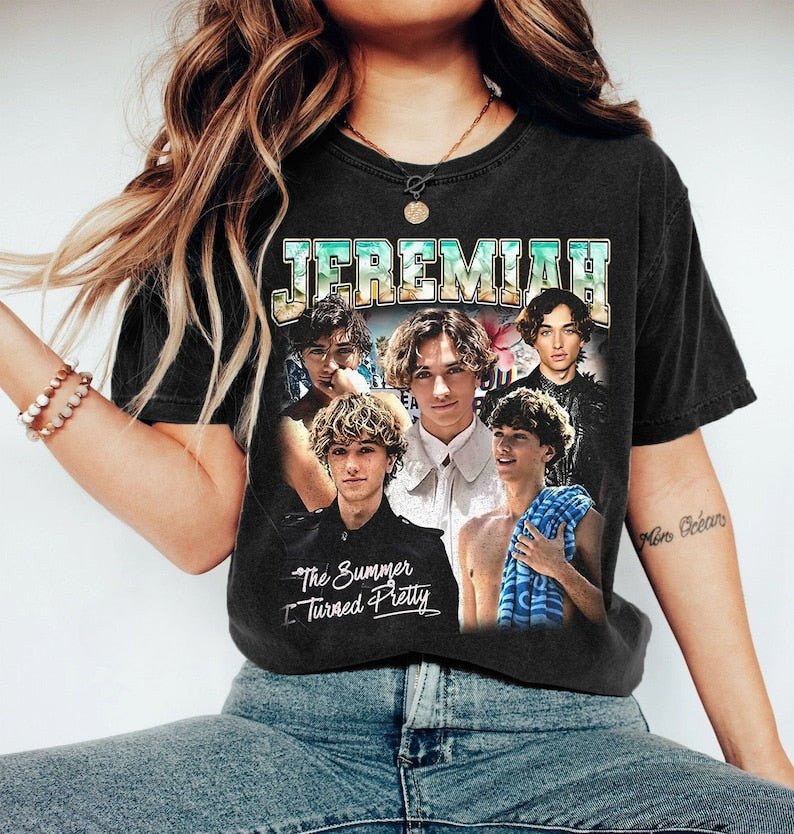 Jeremiah Fisher Vintage 90S Shirt, Team Jeremiah Shirt, Team Conrad Shirt, Team Belly Shirt, Cousins Beach Characters Shirt