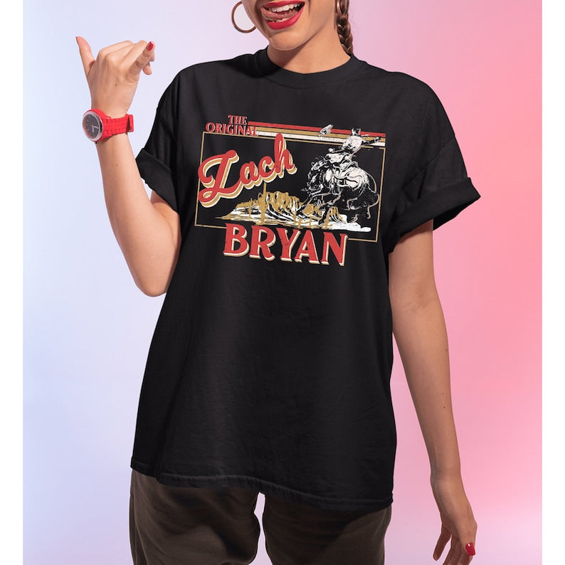 Retro 90S Zach Bryan Shirt, Sweatshirt, Zach Bryan Boho Shirt, Zach Bryan Boho Tee, Western Shirt, Burn Burn Burn Tour