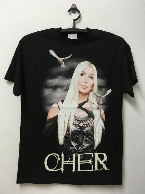 Vintage Cher Living Proof Farewell Tour Shirt 19 5 Shirt