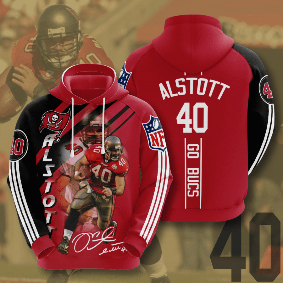 Tampa Bay Buccaneers Mike Alstott 86 Unisex 3D Hoodie Gift For Fans