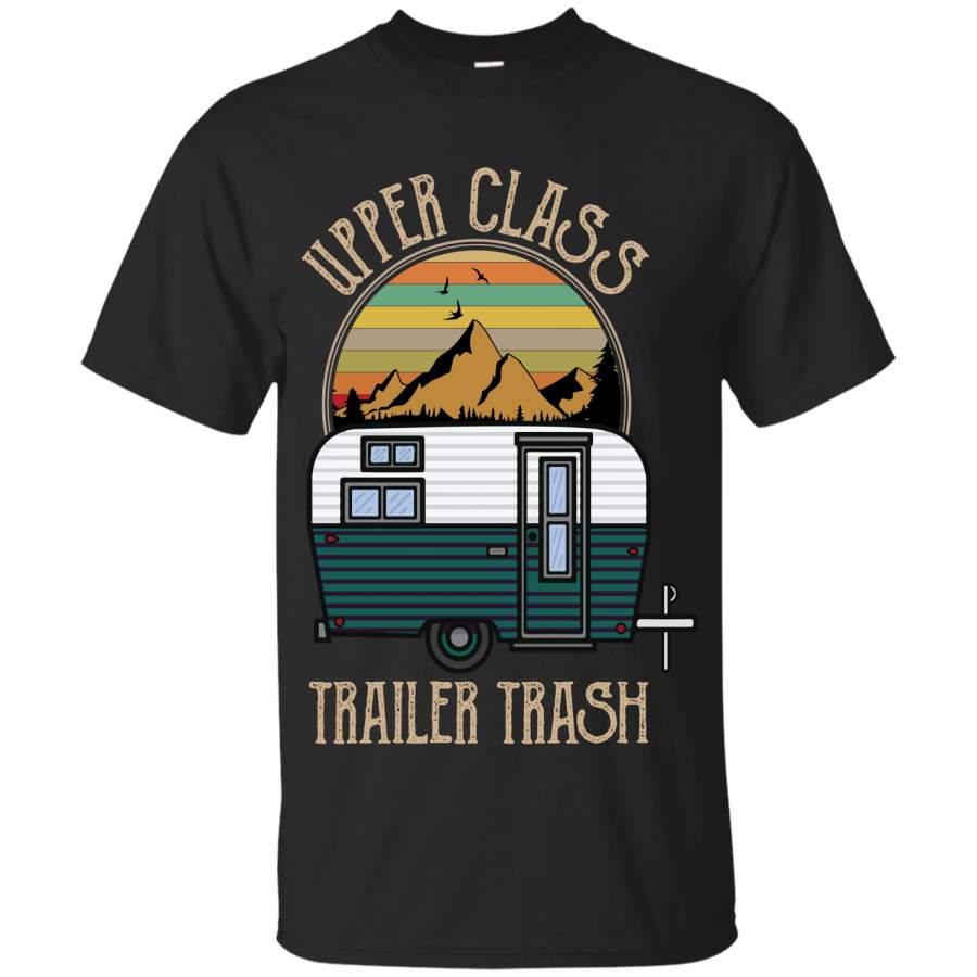 Camping upper class trailer trash vintage T-Shirt