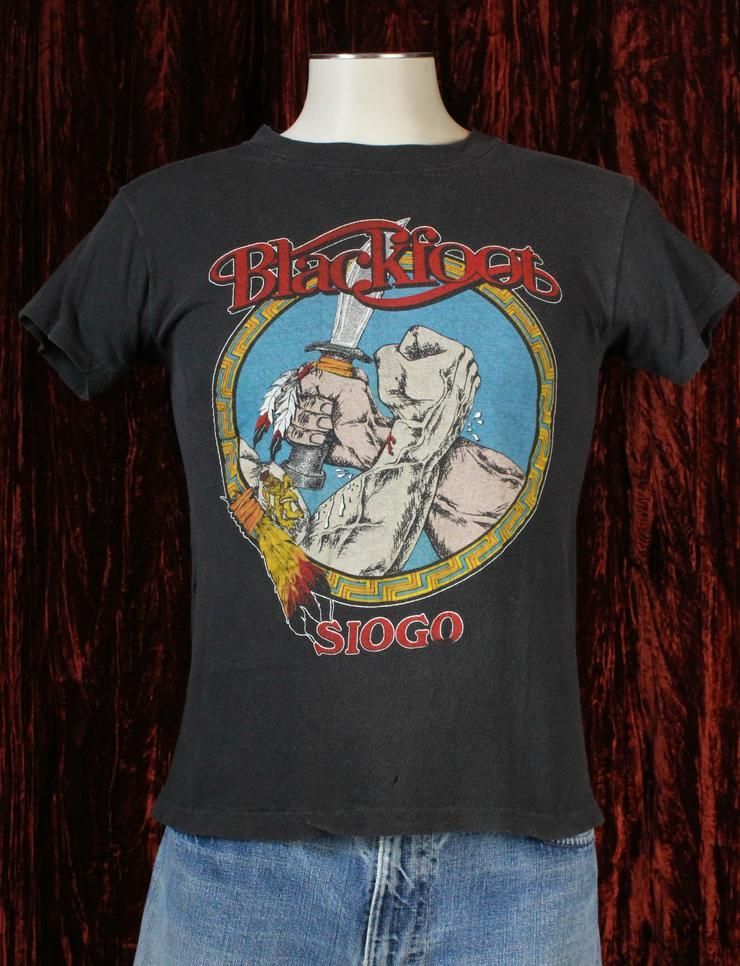 Vintage Blackfoot Concert Shirt