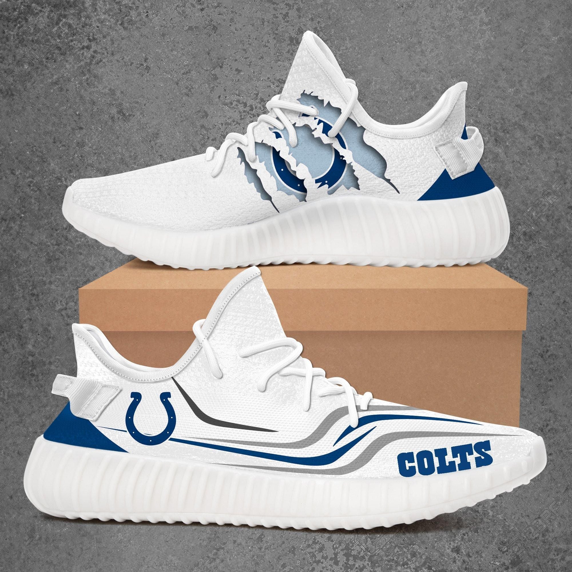 Indianapolis Colts Shoes Nfl Football Colts  Boost 350 V2