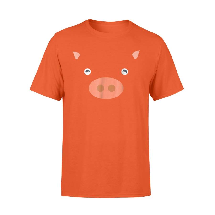 Cute Pig Animal Costume, Funny Halloween T-Shirt