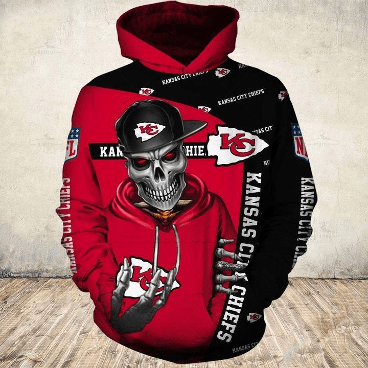 Kansas City Chiefs Hoodies Cute Death Gift For Men