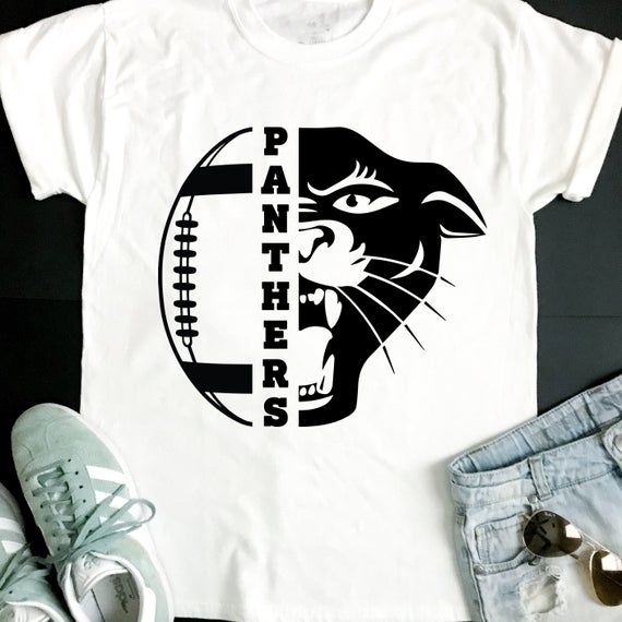 Panthers Svg Football Svg Panthers Football T Shirt Design Football Mom ...