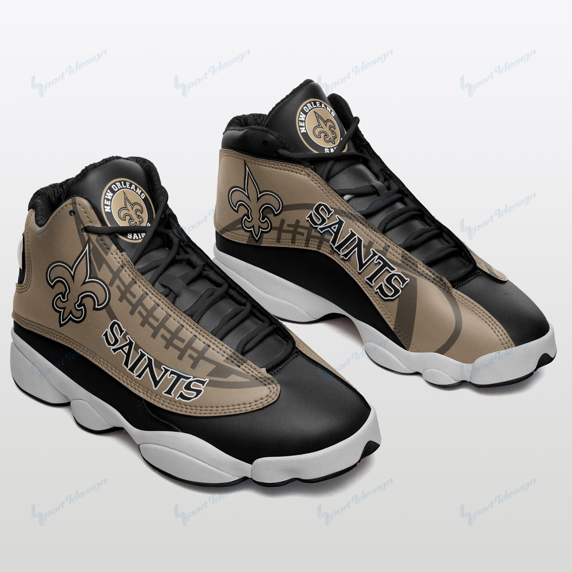 New Orleans Saints Air JD13 Sneakers 309