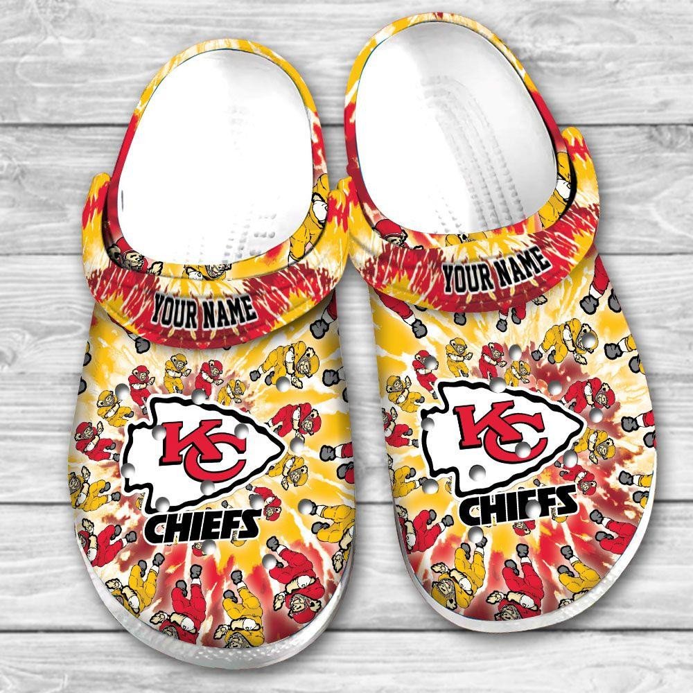 Kansas City Chiefs Grateful Dead Custom Personalized Crocs Classic Clogs Shoes1