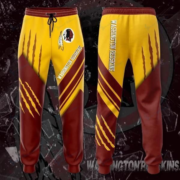 Washington Redskins 3D Printed pocket Sweatpant 7