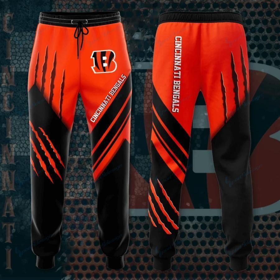 Cincinnati Bengals 3D Printed pocket Sweatpant 52