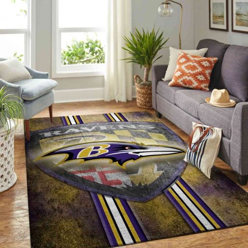 Baltimore Ravens Area Sku 82 Area Rug Living Room Rug Home Decor Carpets