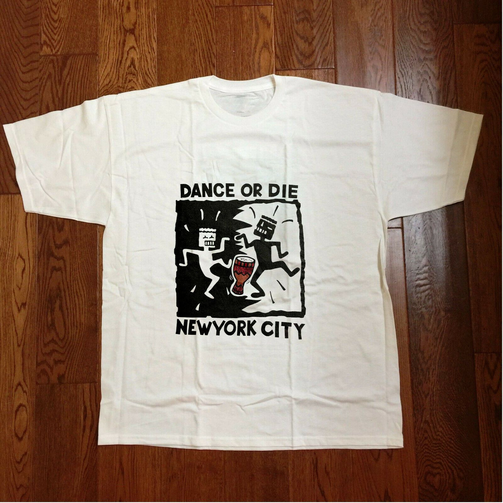 Vintage Keith Haring 1980s Dance Or Die Newyork city T-SHIRT REPRINT